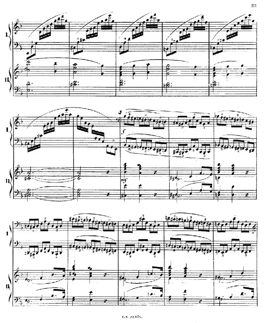 Piano Concerto No.2 in F Major Op.35（F大调第二钢琴协奏曲·Ⅰ·双钢琴）