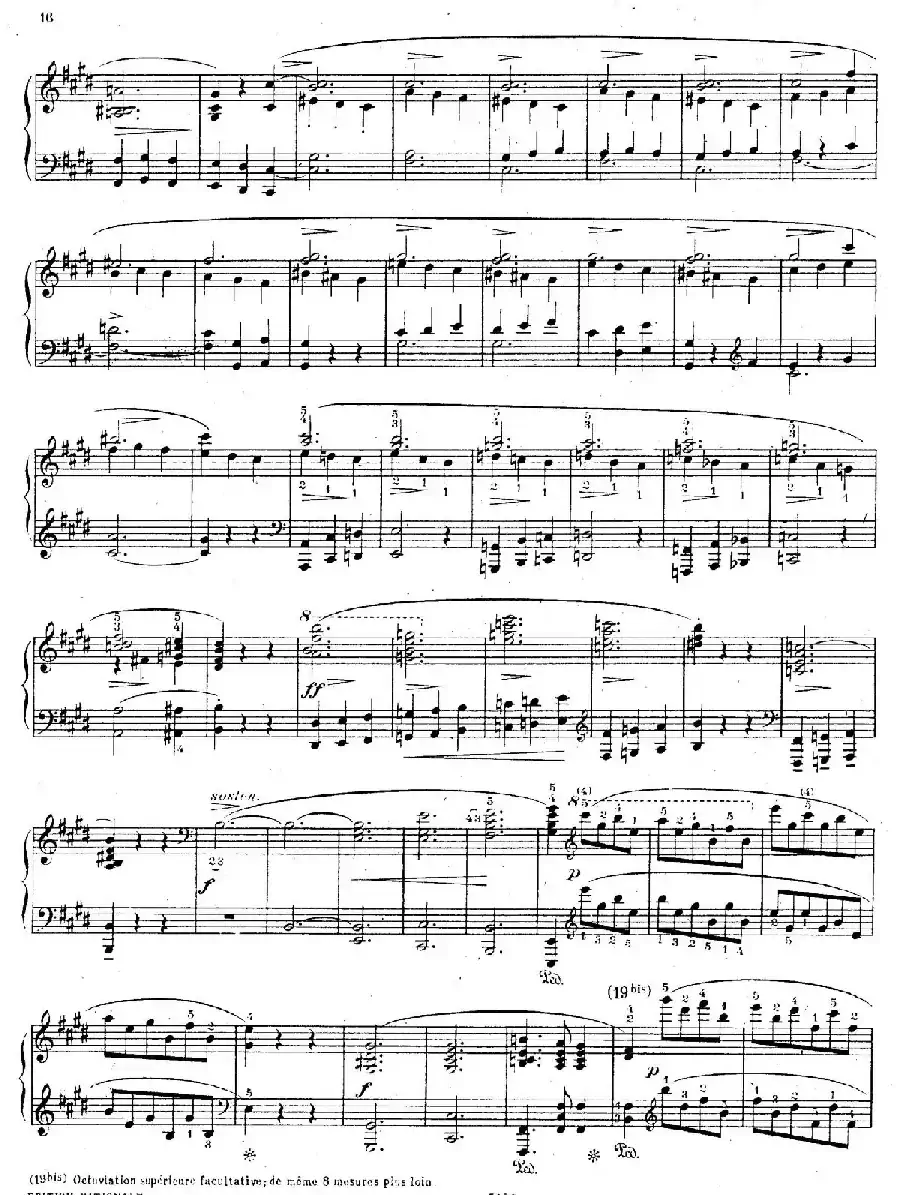 Scherzo no.3 in c-Sharp Minor Op.39（升c小调第三谐谑曲）
