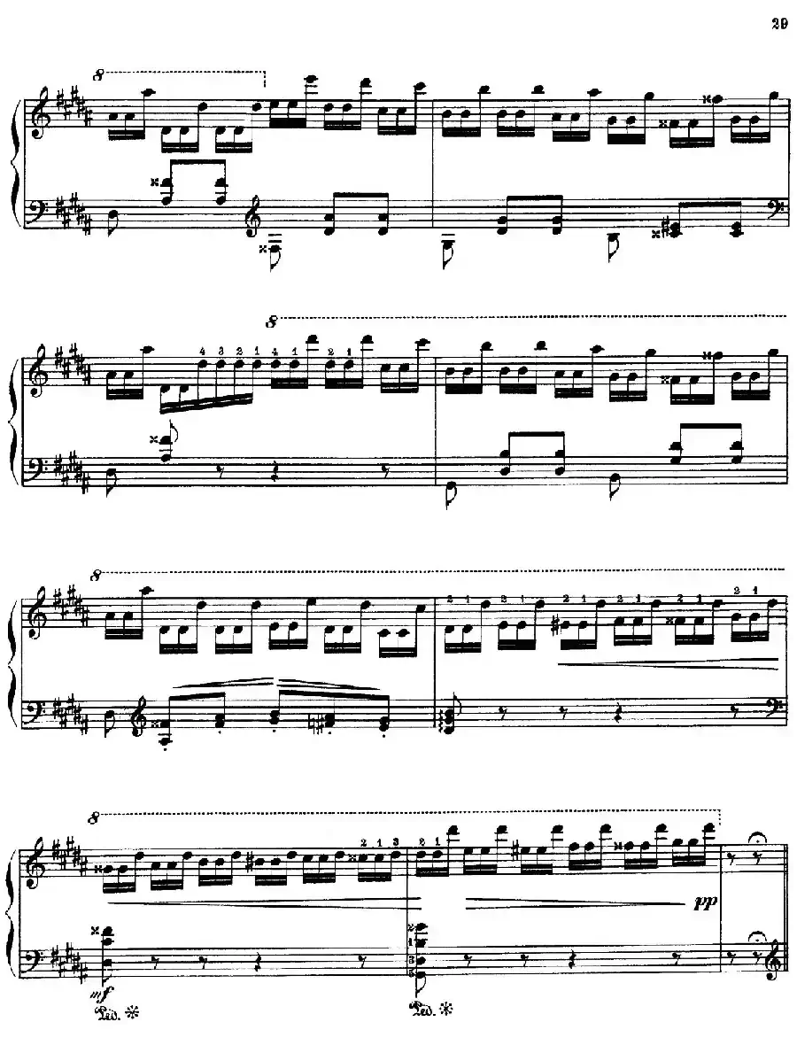 Paganini Etudes No.3 in G# （6首帕格尼尼大练习曲之Ⅲ）