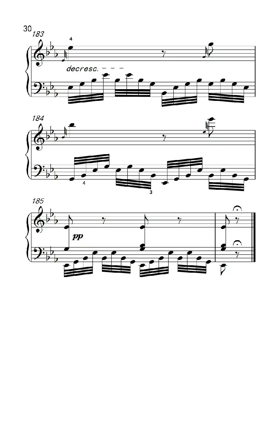 奏鸣曲 Opus 7 第四乐章(贝多芬奏鸣曲集 2)