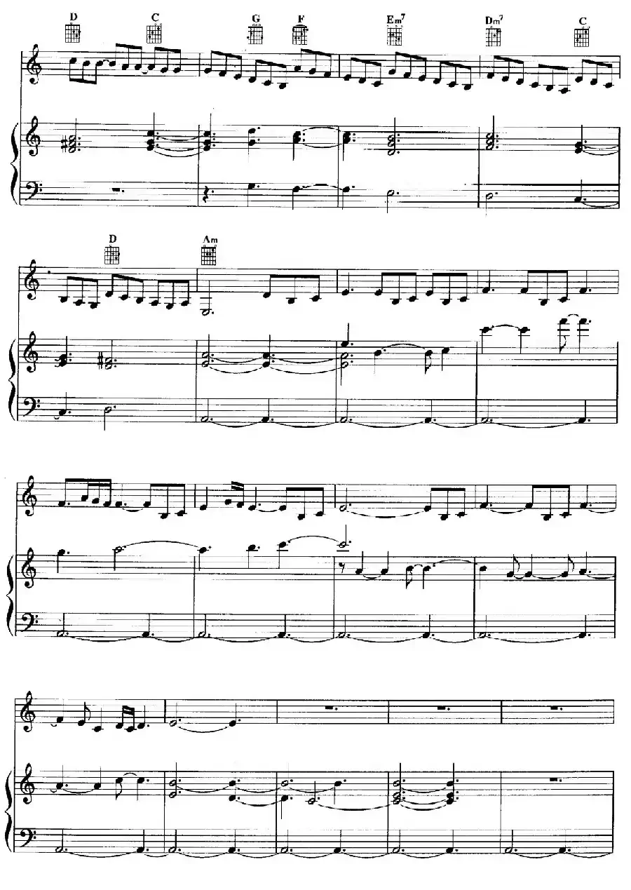 电影配乐大师莫瑞康最佳20首钢琴谱（Best of Ennio Morricone·16）