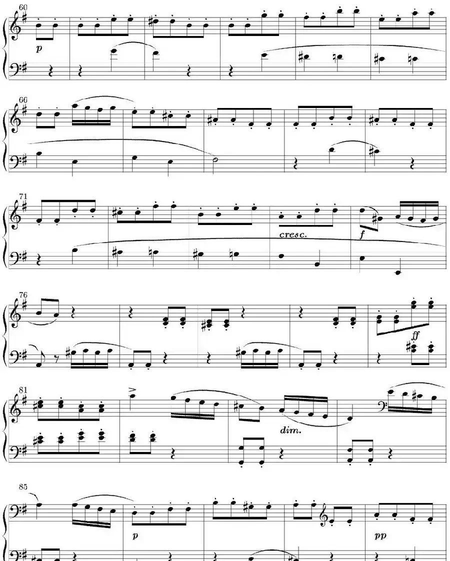 6 Sonatinas Op.36（6首钢琴小奏鸣曲-5）