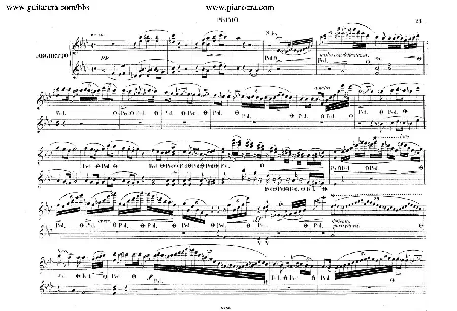 Piano Concerto No.2 in f Minor Op.21（f小调第二钢琴协奏曲·四手联弹版）