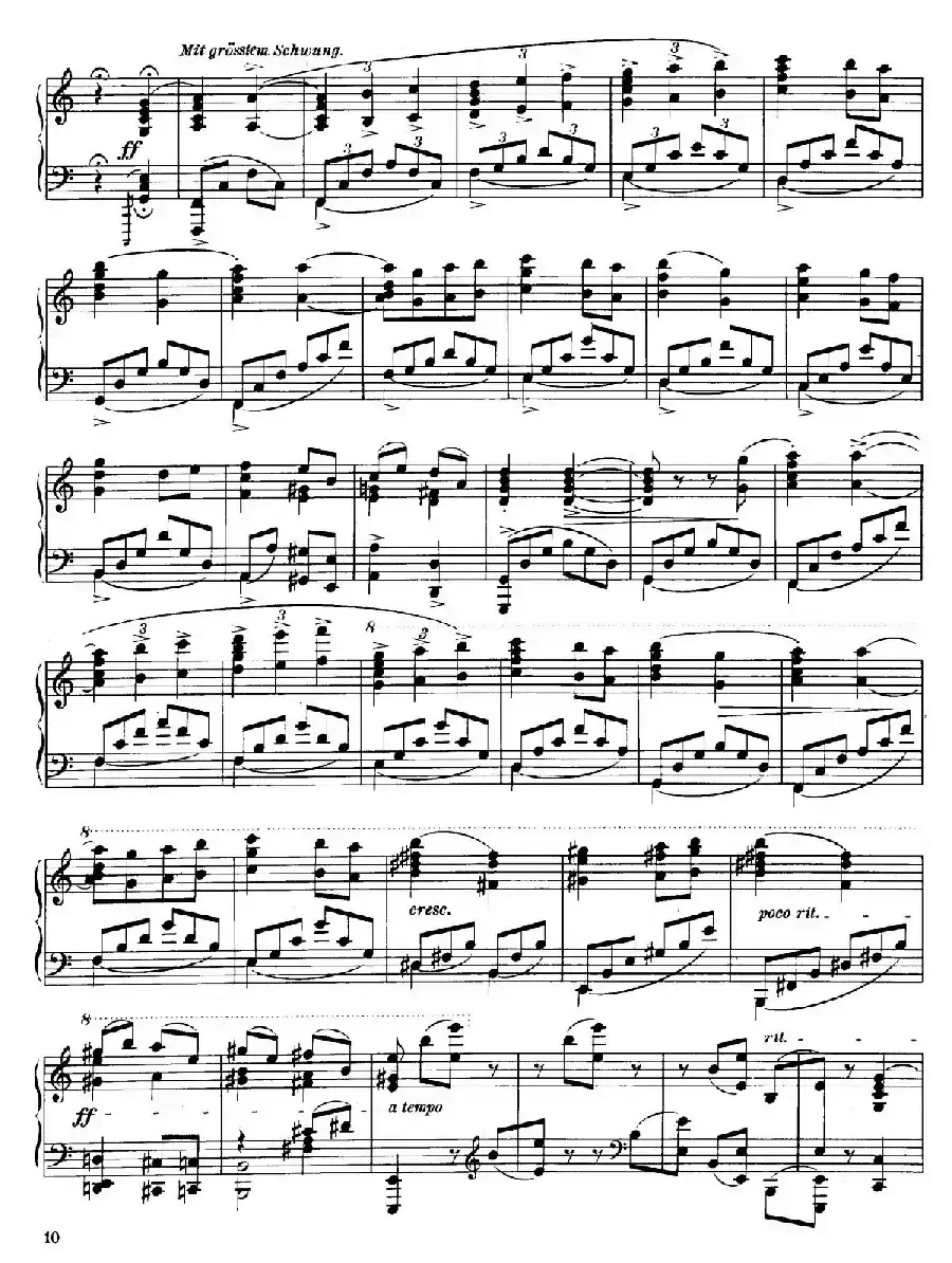 Four Rhapsodies Op.11（4首狂想曲·Ⅲ）