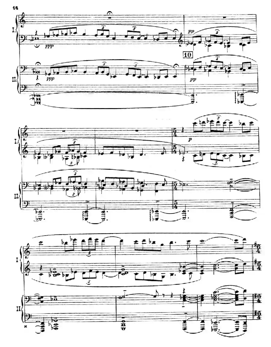 The Pines of Rome（交响诗《罗马的松树》·双钢琴）（第二部分：卡塔科巴墓地的松树）