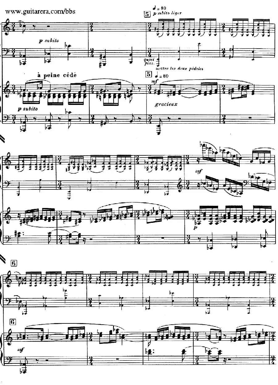 Piano Concerto in c-sharp Minor（升c小调钢琴协奏曲·第二乐章）