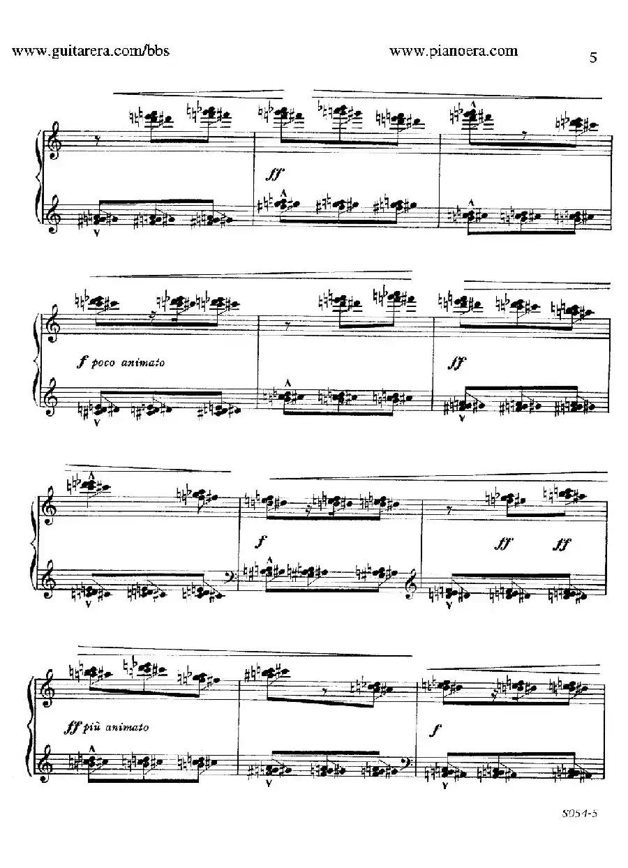 Danse Sauvage Op.13 No.2（野人之舞）