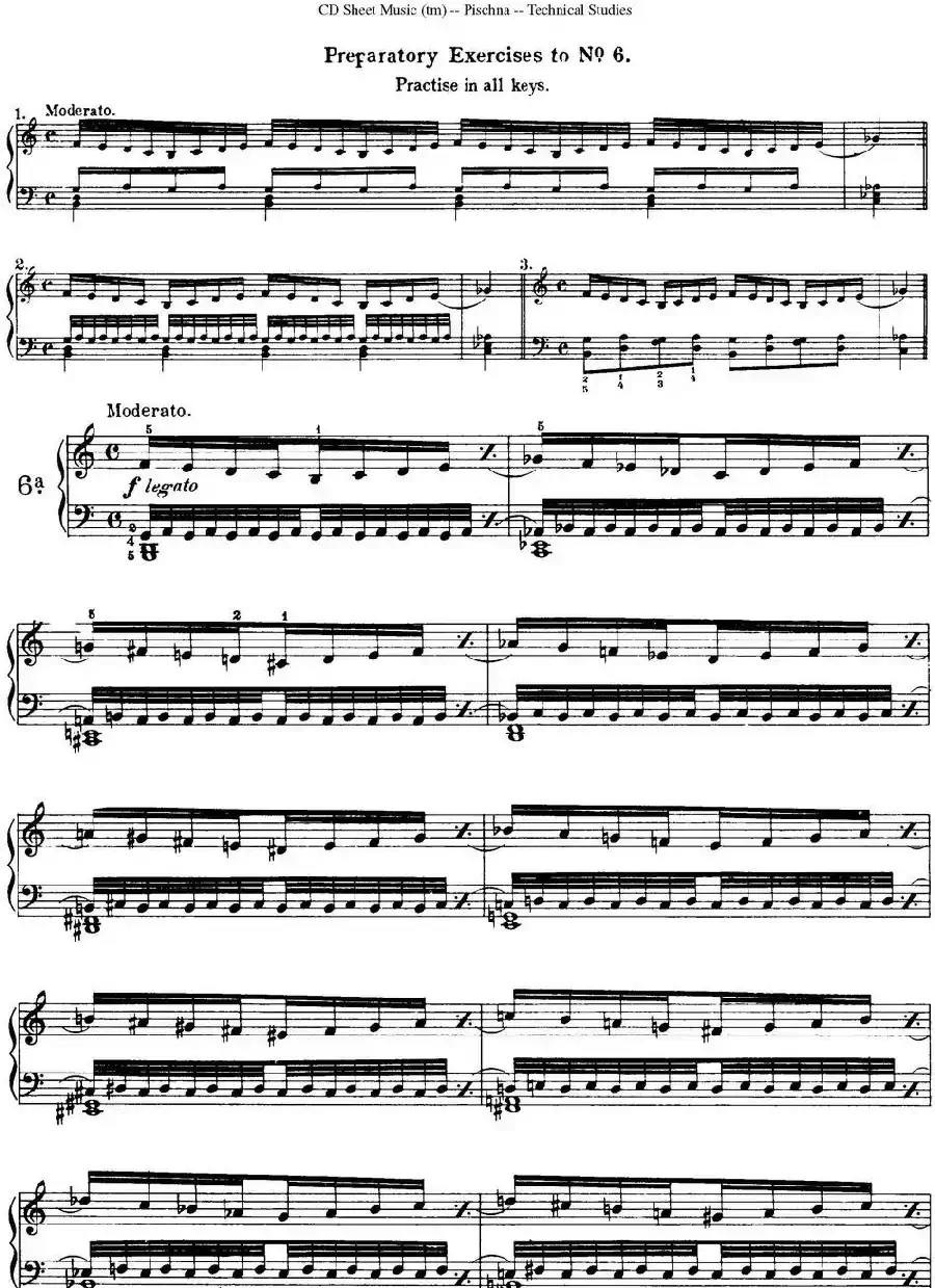 Technical Studies 60 Progressive Exercises （60首钢琴循序渐进练习曲 P11——20）