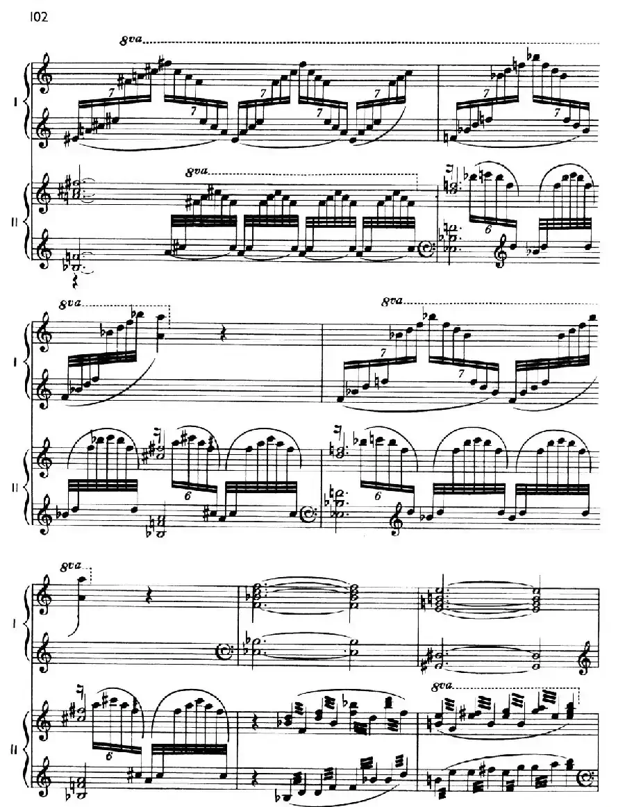The Planets Op.32（双钢琴）（行星·第七乐章 海王星—神秘主义者）