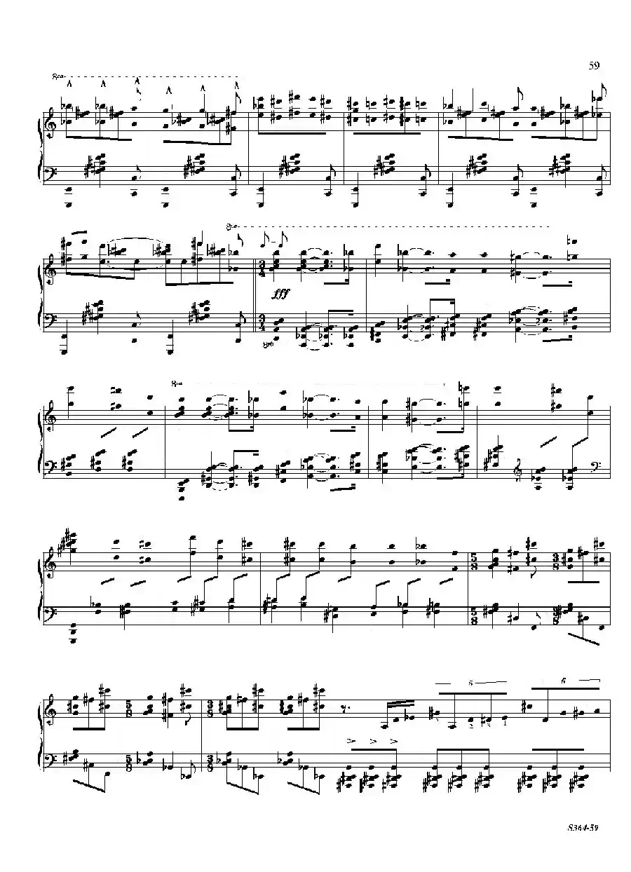 Piano Sonata No.8（第八钢琴奏鸣曲）（3）