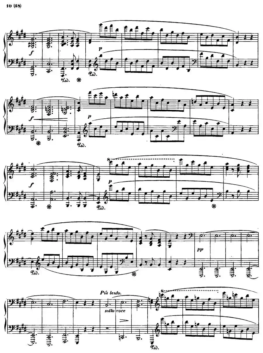 升c小调钢琴谐谑曲Op.39（第三号）