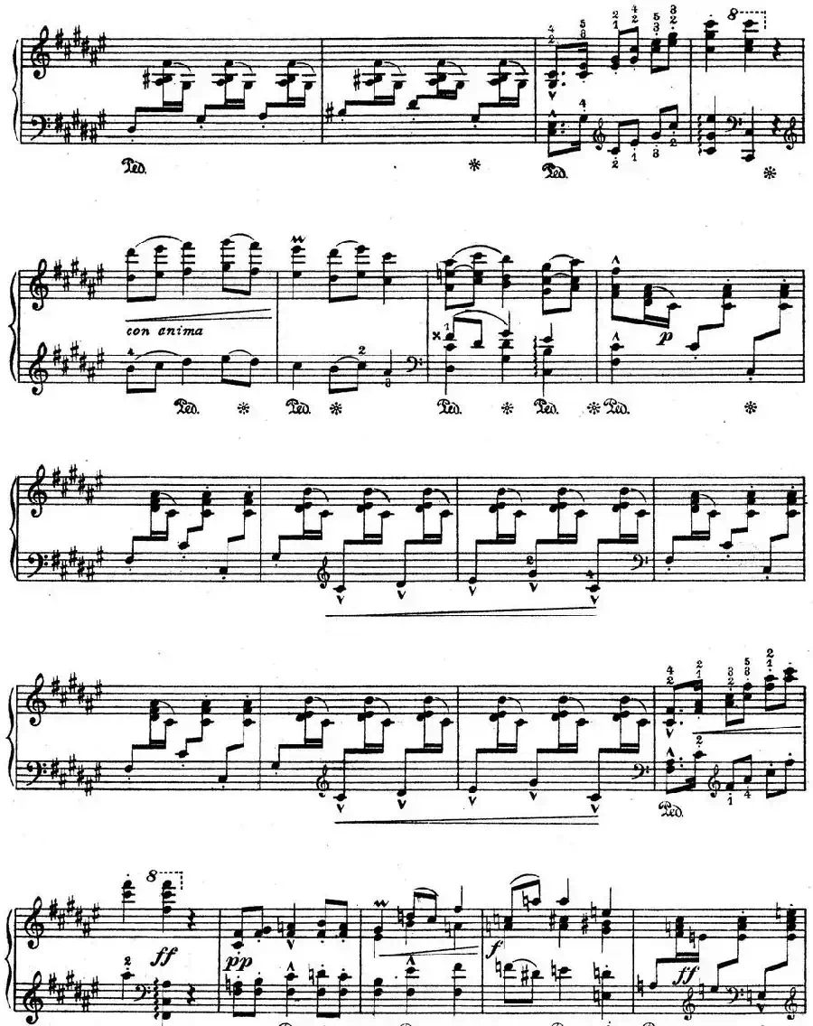 Suite Espanola Op.47（西班牙组曲·Ⅶ）