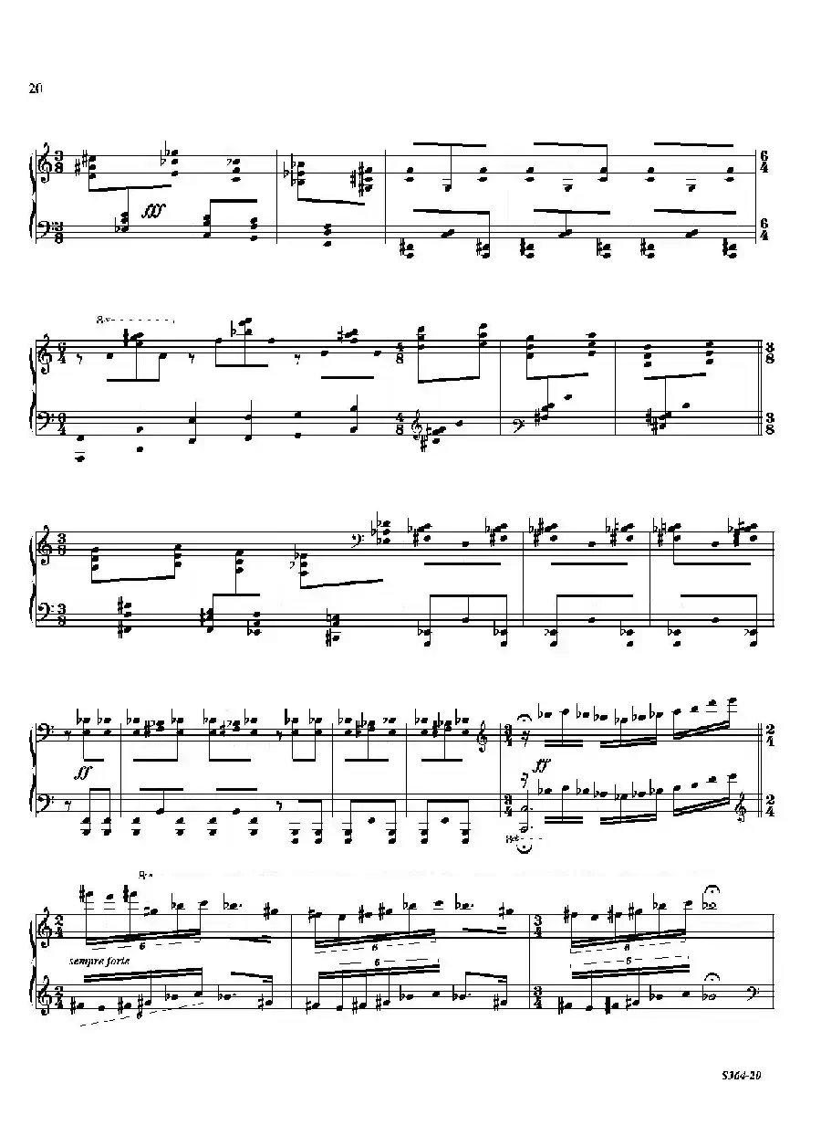 Piano Sonata No.8（第八钢琴奏鸣曲）（1）