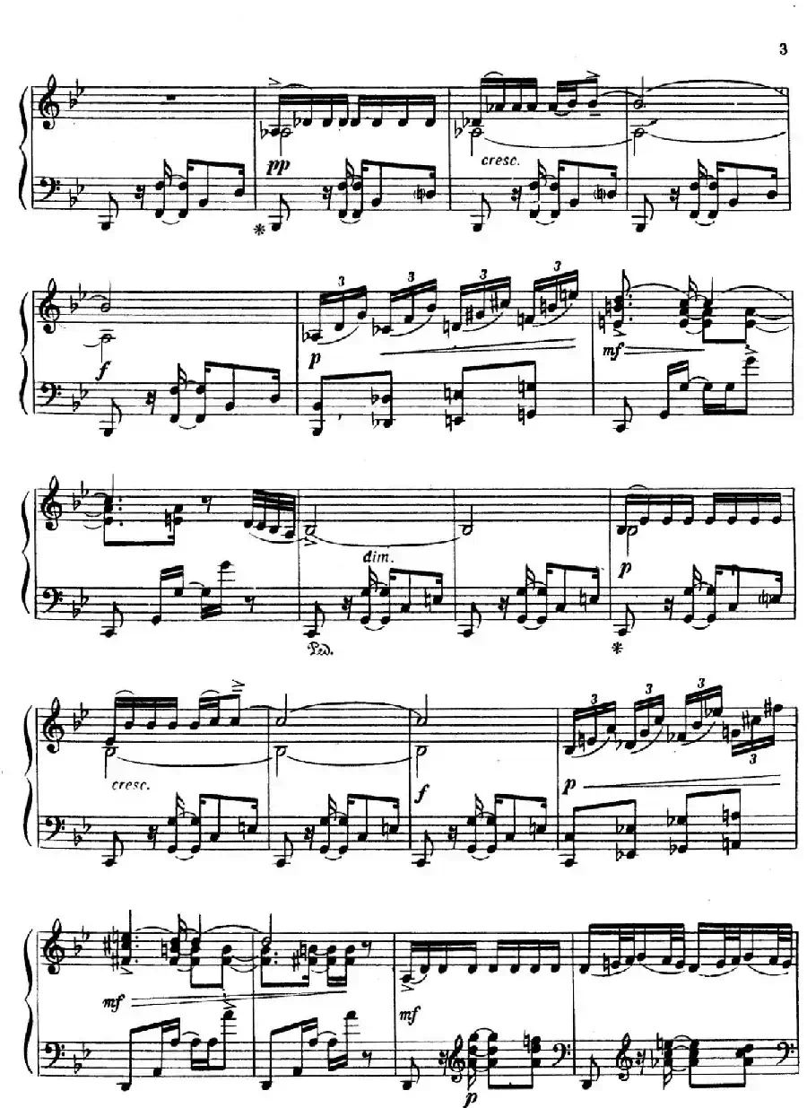 3 Preludes（3首前奏曲）（Ⅰ）