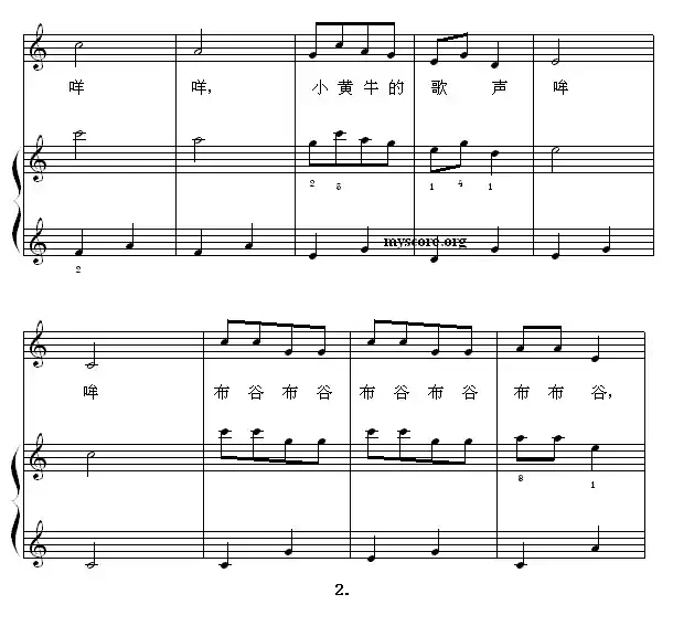 有趣的声音（钢琴启蒙小曲·42）