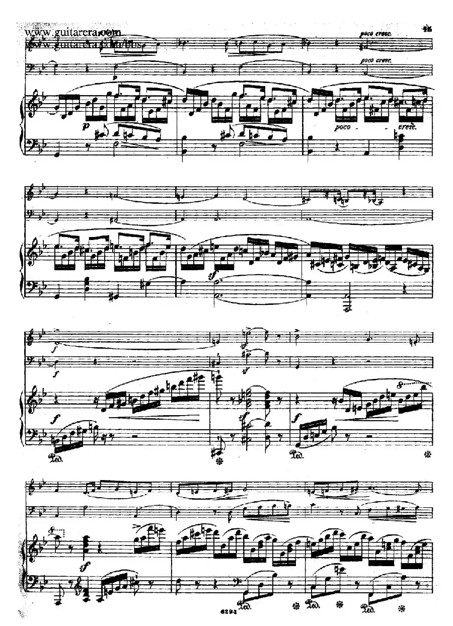 Piano Trio in g Minor Op.8（g小调钢琴三重奏）