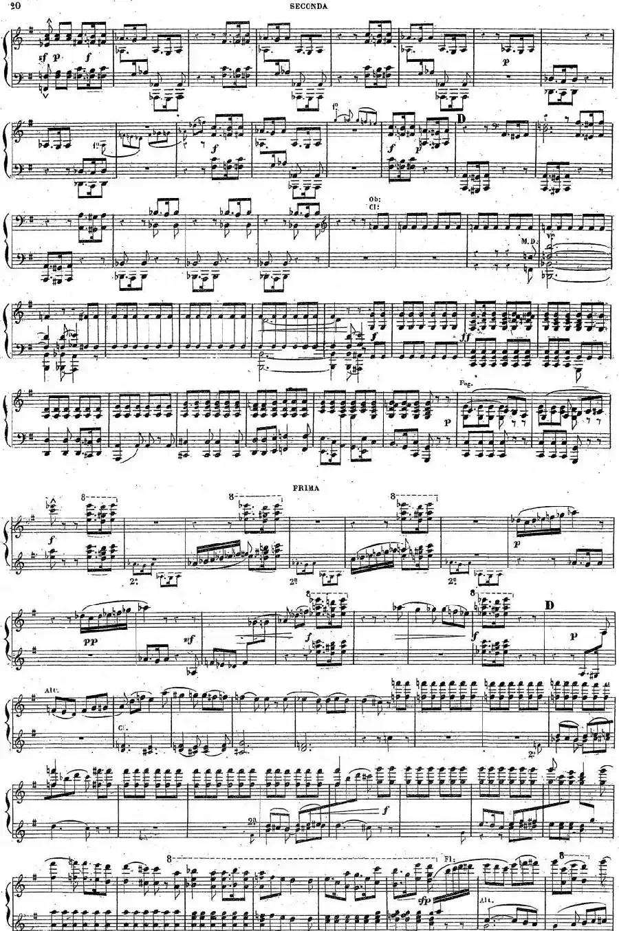 Harold en Italie Op.16 - 4 Hands（哈罗尔德在意大利·四手联弹）（P1——10）