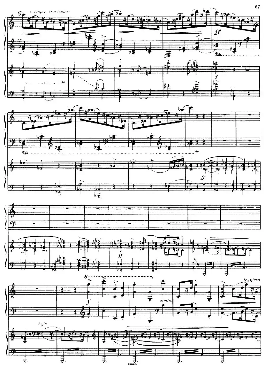 Piano Concerto No.2 in c Minor Op.50（c小调第二钢琴协奏曲·Ⅲ·双钢琴）