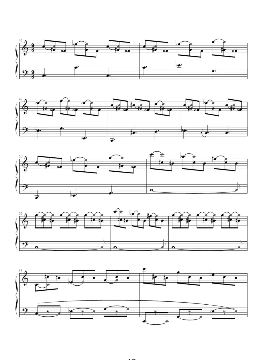 C大调奏鸣曲(曹博来作曲版)