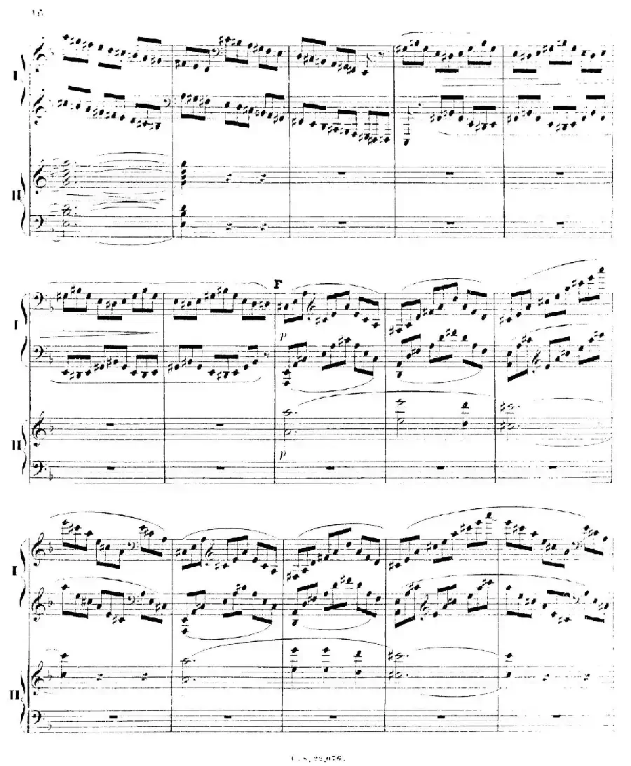 Piano Concerto No.2 in F Major Op.35（F大调第二钢琴协奏曲·Ⅰ·双钢琴）