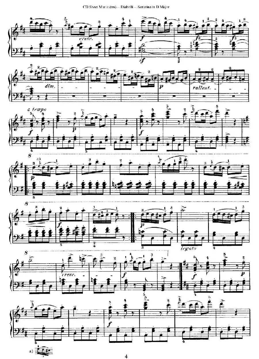 7 Piano Sonatinas Op.168（7首钢琴小奏鸣曲 No.5）