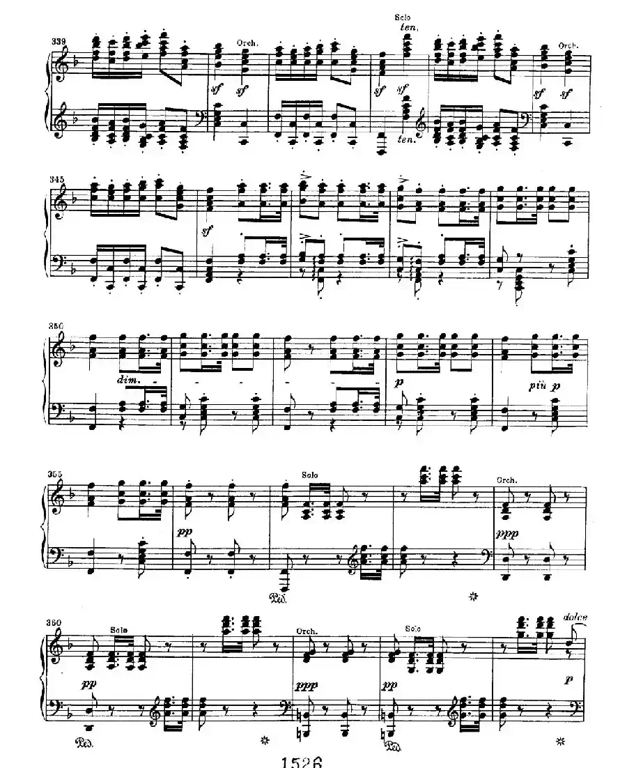 Choral Fantasia in c Minor Op.80（c小调合唱幻想曲·钢琴独奏版）