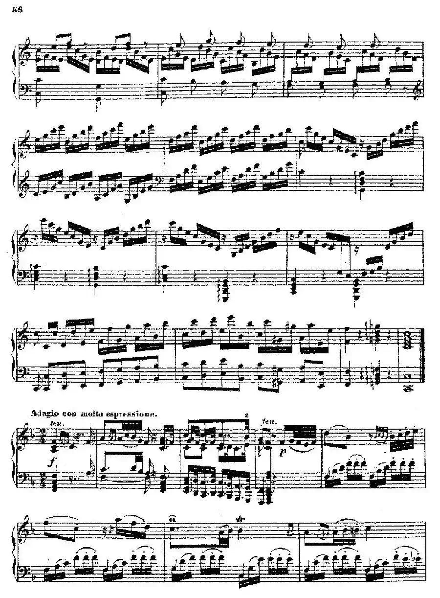 Piano Sonata No.4 in C Major Op.38（C大调第四钢琴奏鸣曲）