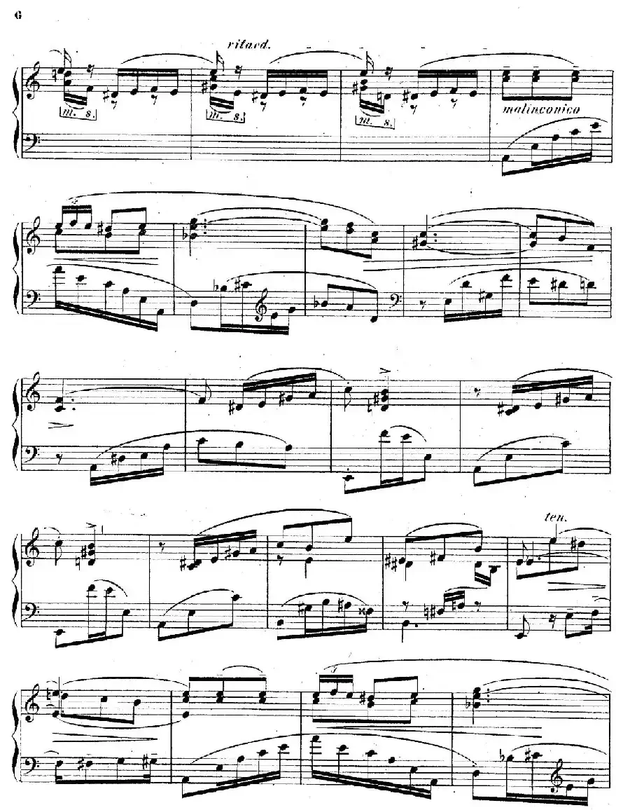 Characteristic Pieces Op.36（8首个性小品·7）