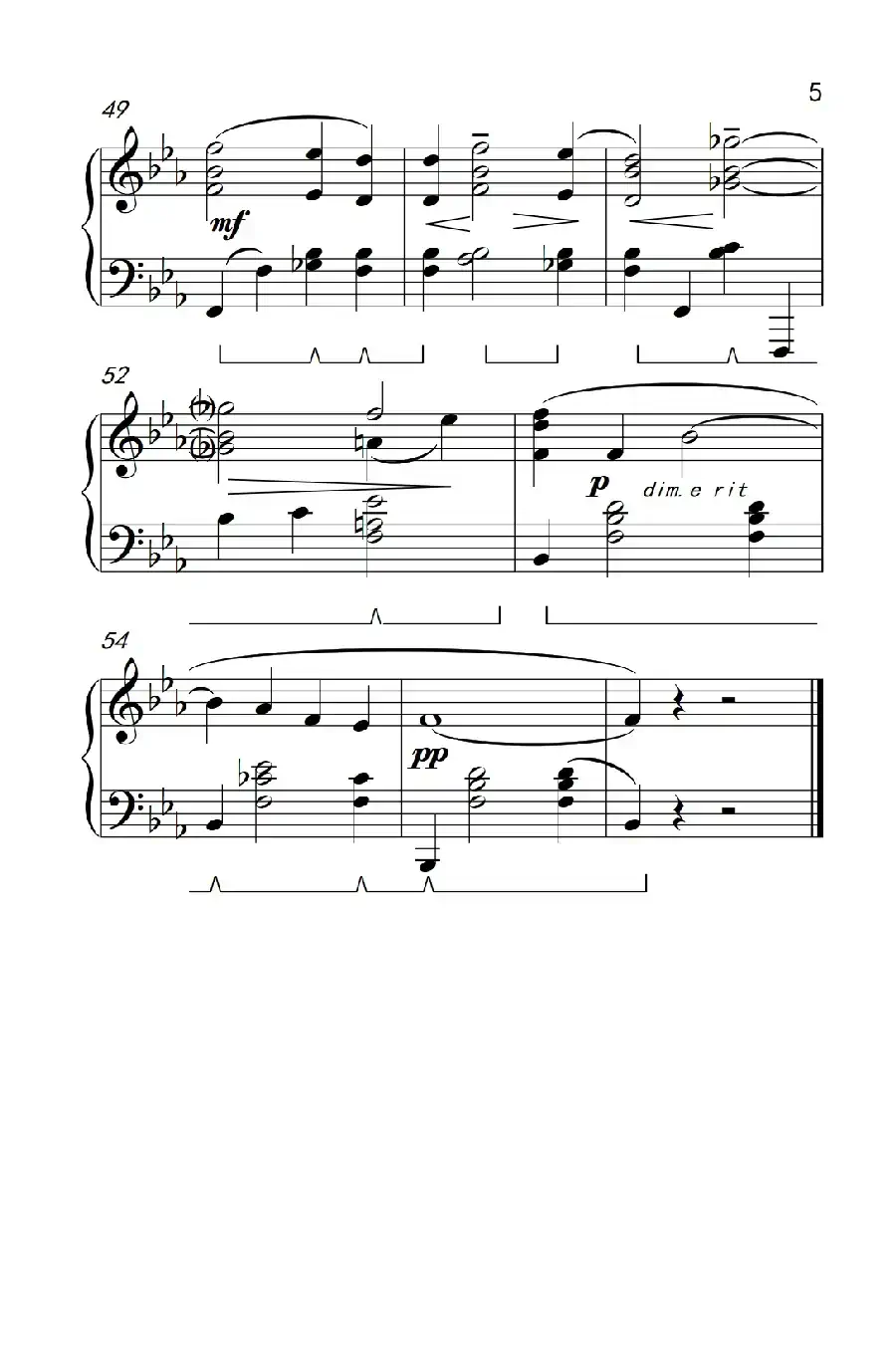 第二号协奏曲（约翰·汤普森 成人钢琴教程 第三册）