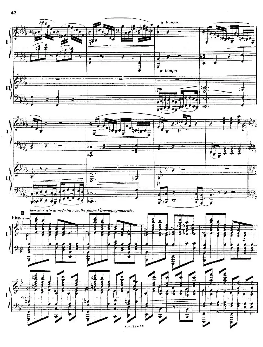Piano Concerto No.2 in F Major Op.35（F大调第二钢琴协奏曲·Ⅱ·双钢琴）
