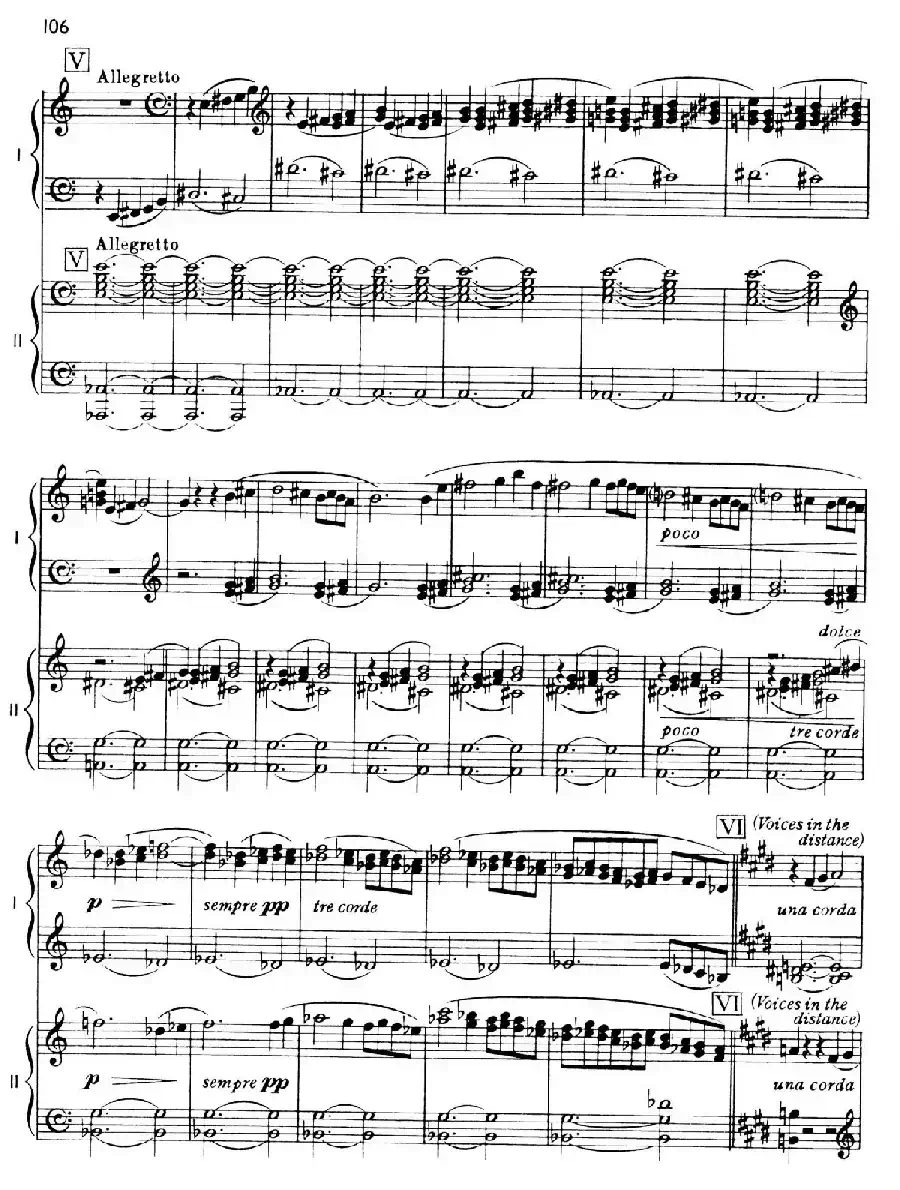 The Planets Op.32（双钢琴）（行星·第七乐章 海王星—神秘主义者）