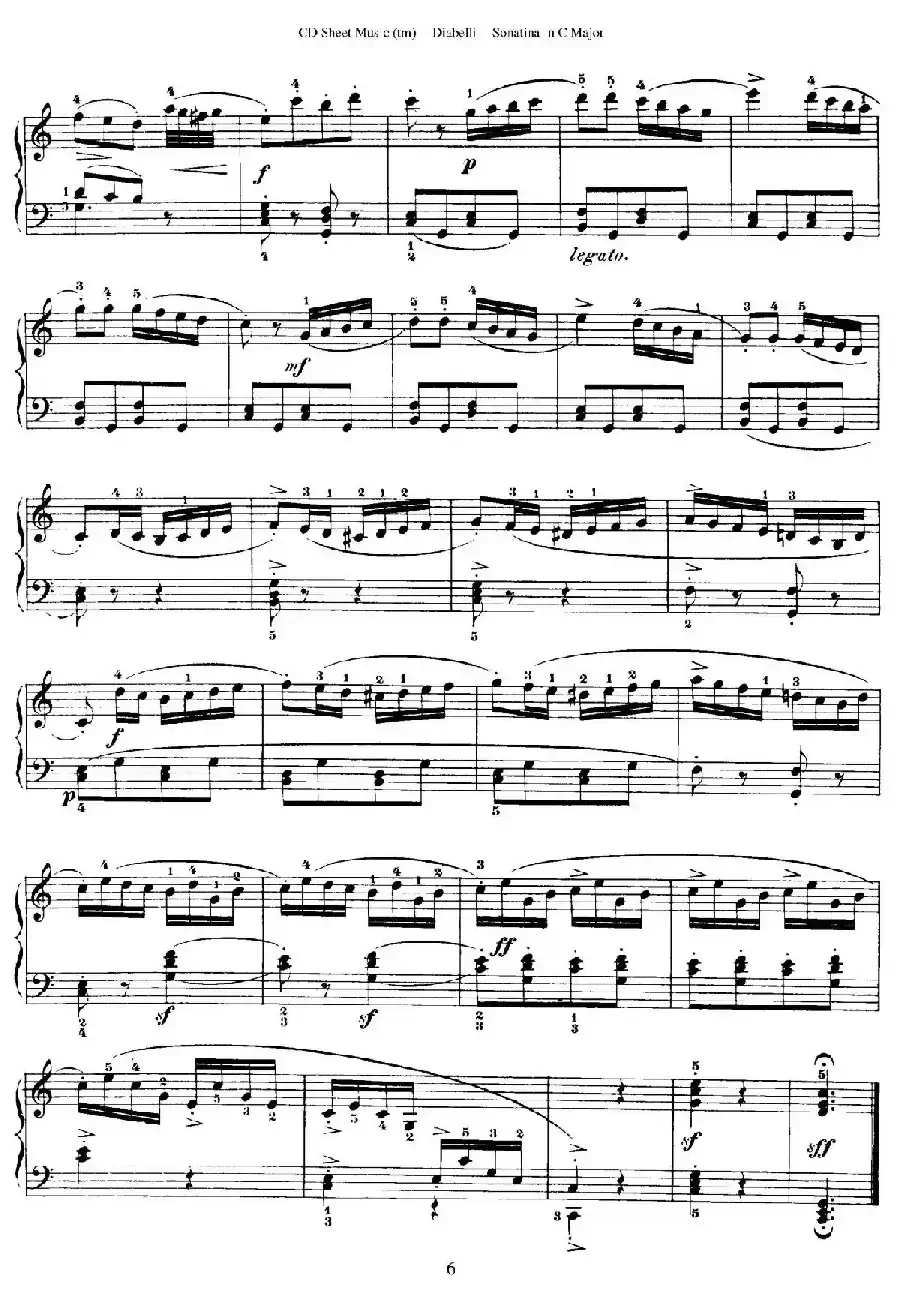 4 Piano Sonatinas（4首钢琴小奏鸣曲）（Op.151 No.2）