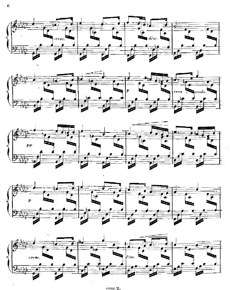 3 Romances Sans Paroles（3首无词浪漫曲 ·2. 小溪）