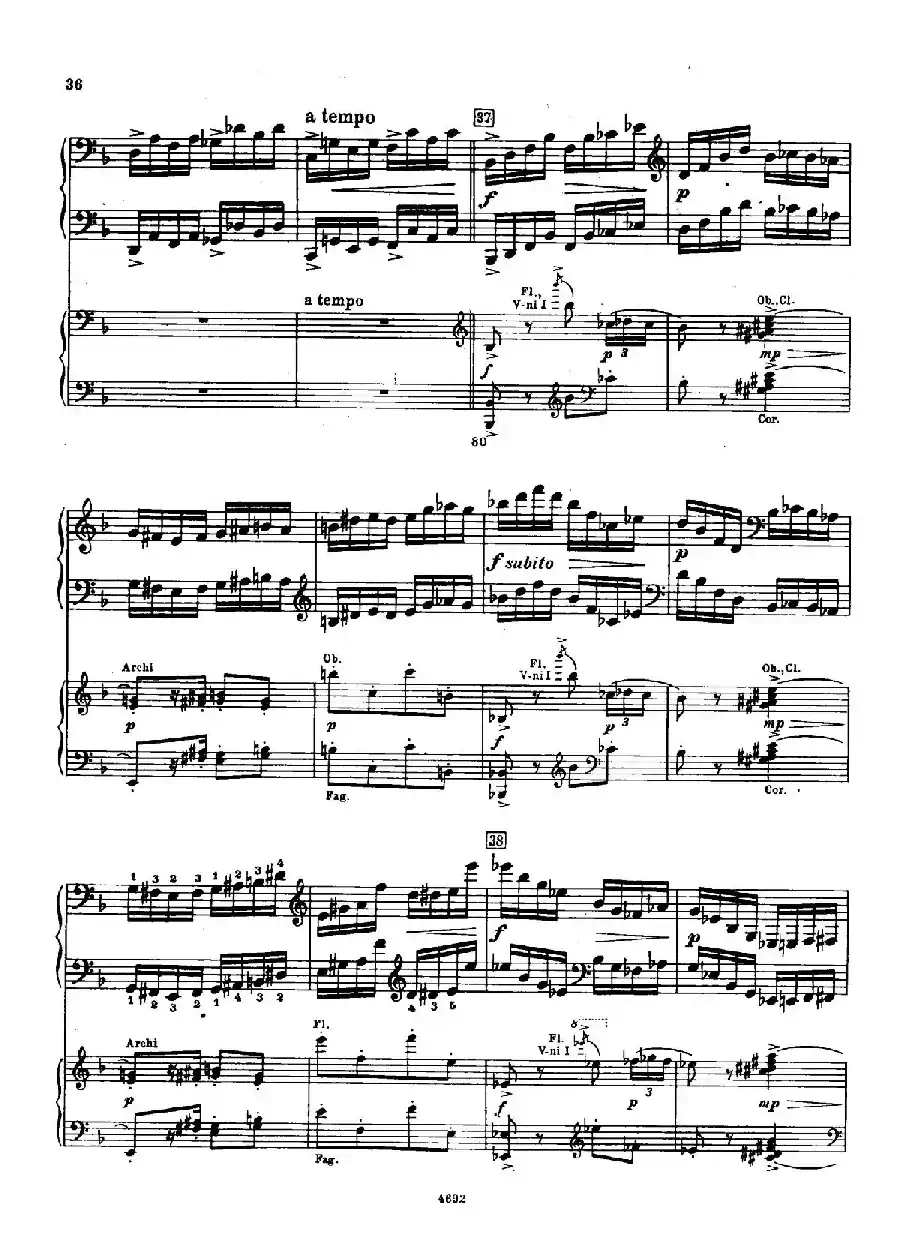 Piano Concerto No.2 in g Minor Op.16（g小调第二钢琴协奏曲·Ⅱ·双钢琴）