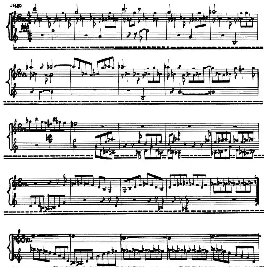 为加料钢琴而作的奏鸣曲与间奏曲（14、15）