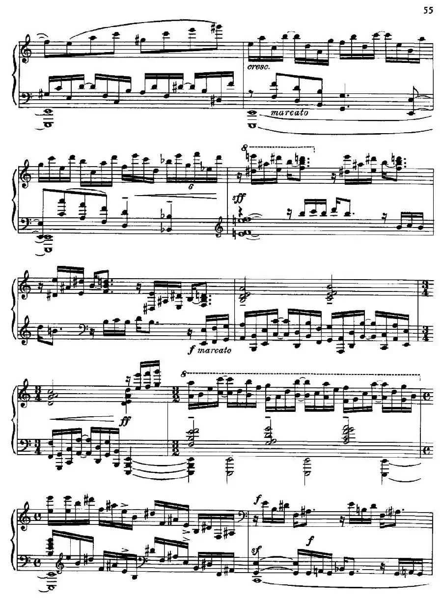 塞缪尔·巴伯 - 降e小调钢琴奏鸣曲 op.26 v.4