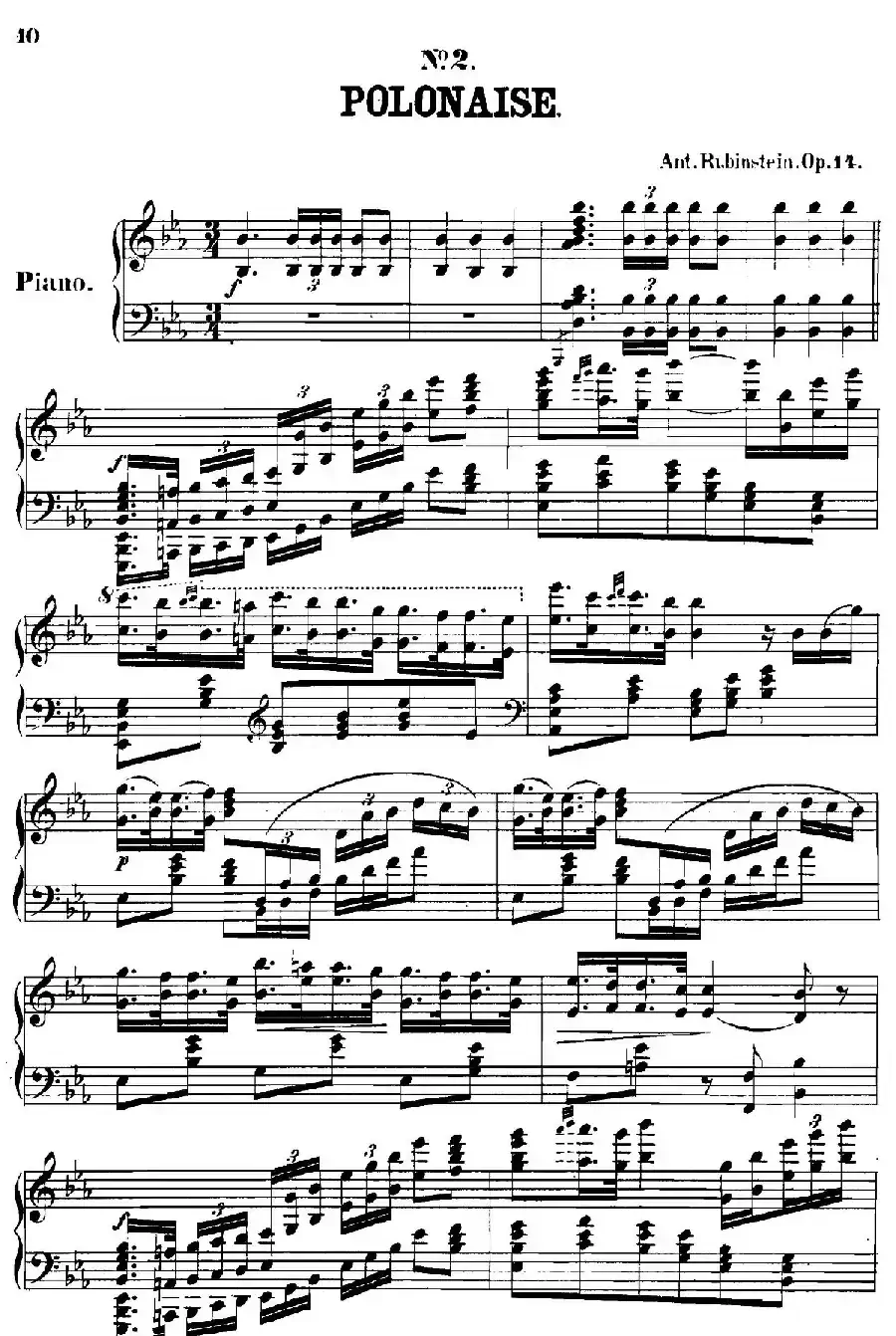 舞会 Le Bal Op.14（No.2）