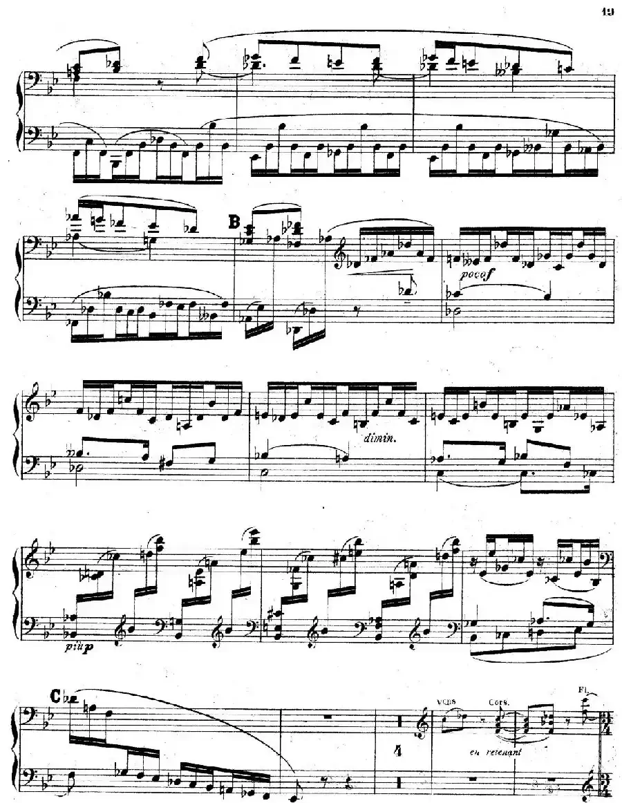 Symphony on a French Mountain Air Op.25（法国山歌交响曲·钢琴独奏·Ⅱ）
