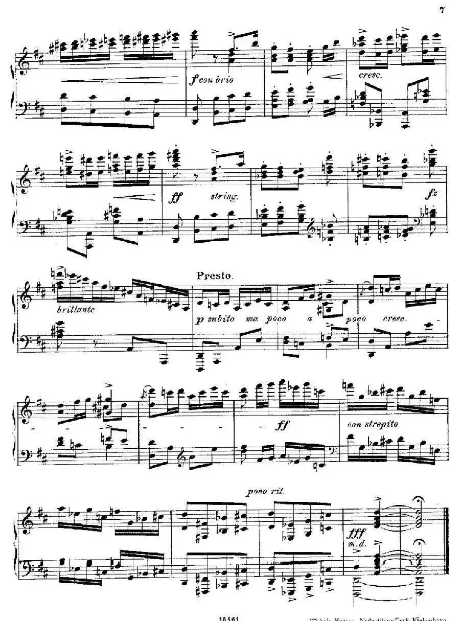 4 Sketches Op.35（4首素描·4）