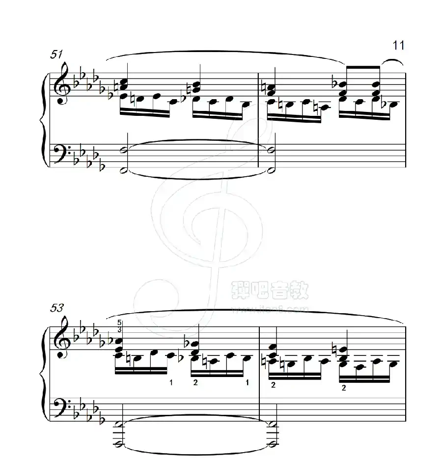 练习曲 55（克拉莫钢琴练习曲60首）