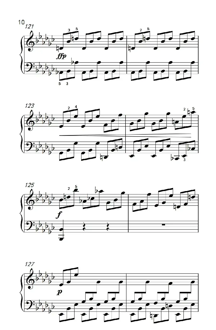 奏鸣曲 Opus 7 第三乐章（贝多芬奏鸣曲集 2）