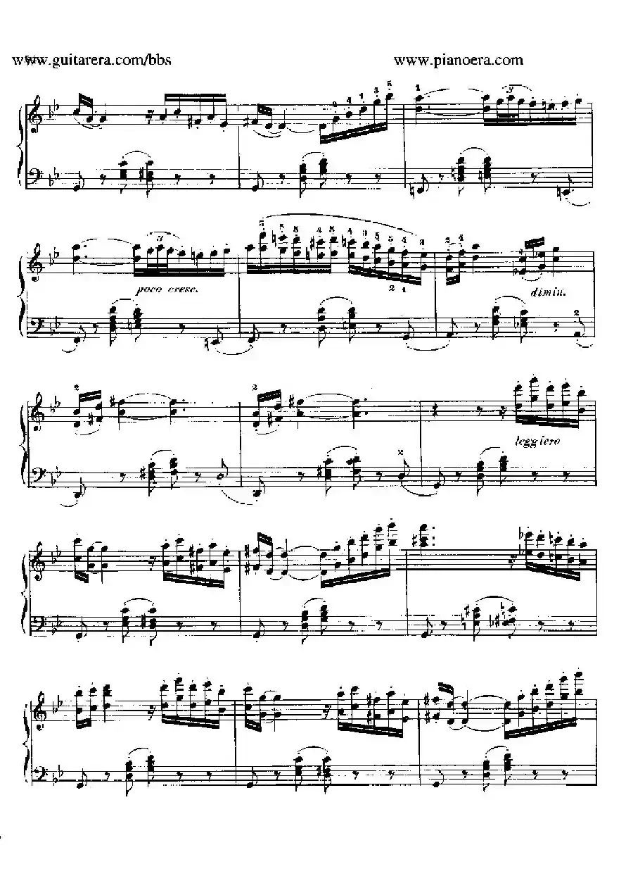 Gondoliera in g Minor Op.41（g小调船歌）