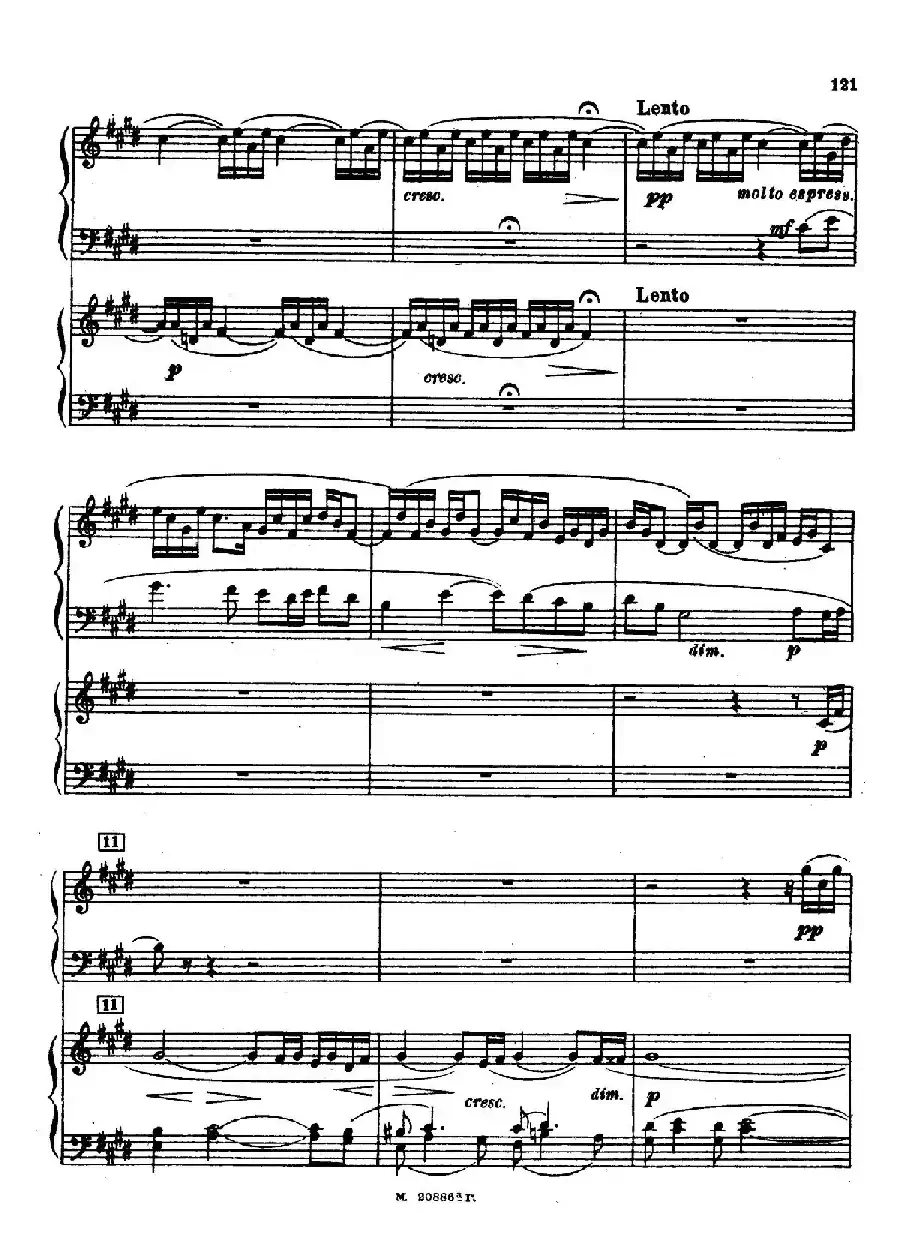 交响舞曲 Symphonic Dance Op.45（双钢琴）