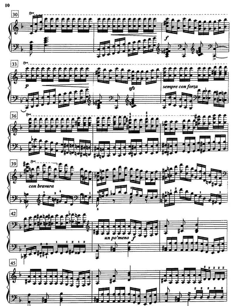 莫什科夫斯基练习曲（Op.72.No.9）