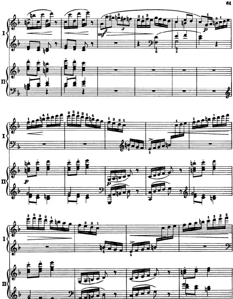 二十八部钢琴协奏曲 No.19（P46-60）