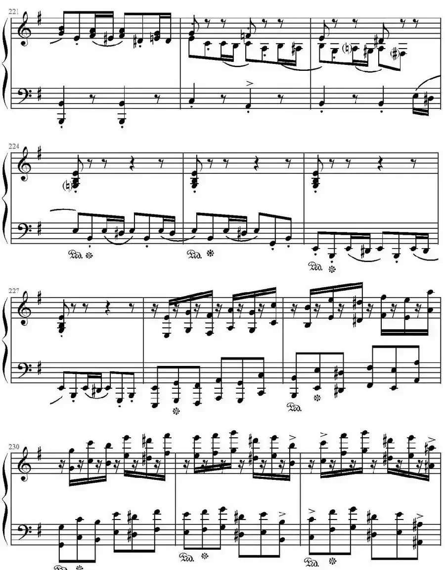 E大调回旋随想曲（门德尔松Op.14）