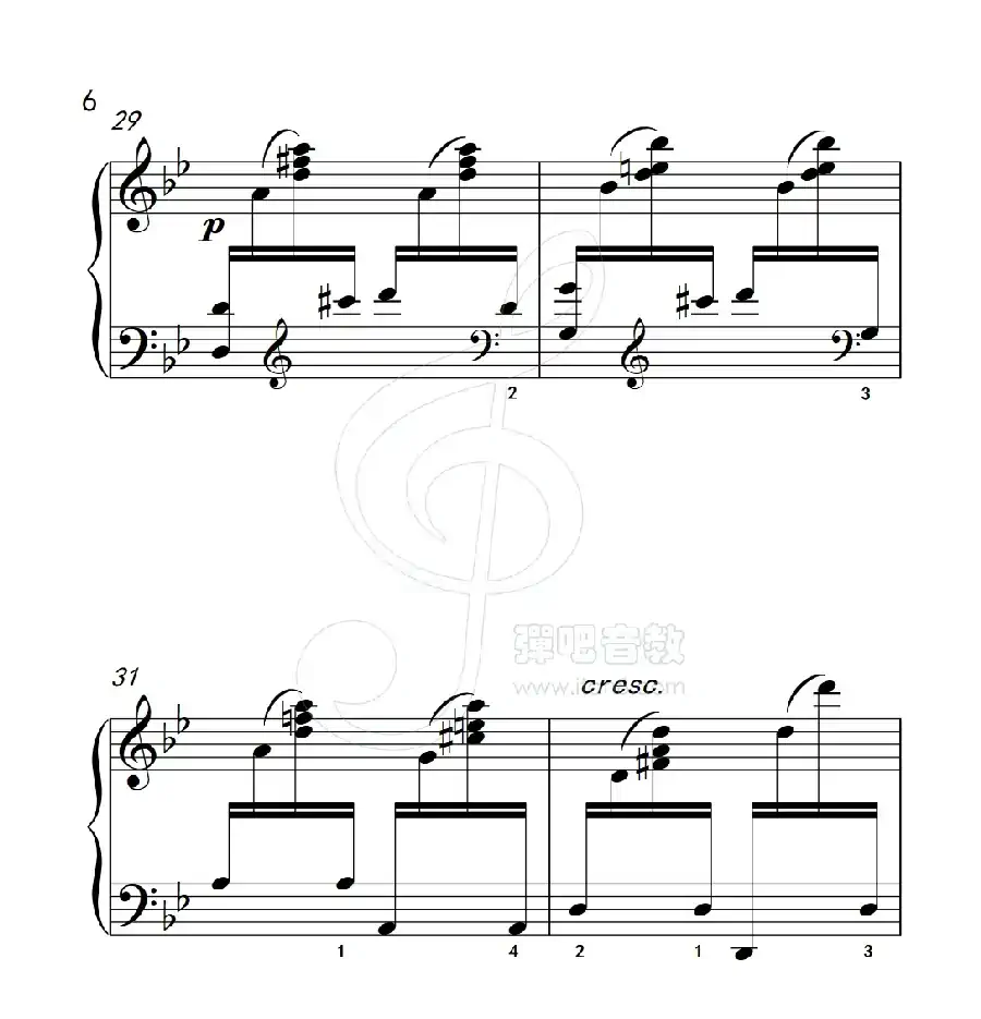 练习曲 42(克拉莫钢琴练习曲60首)