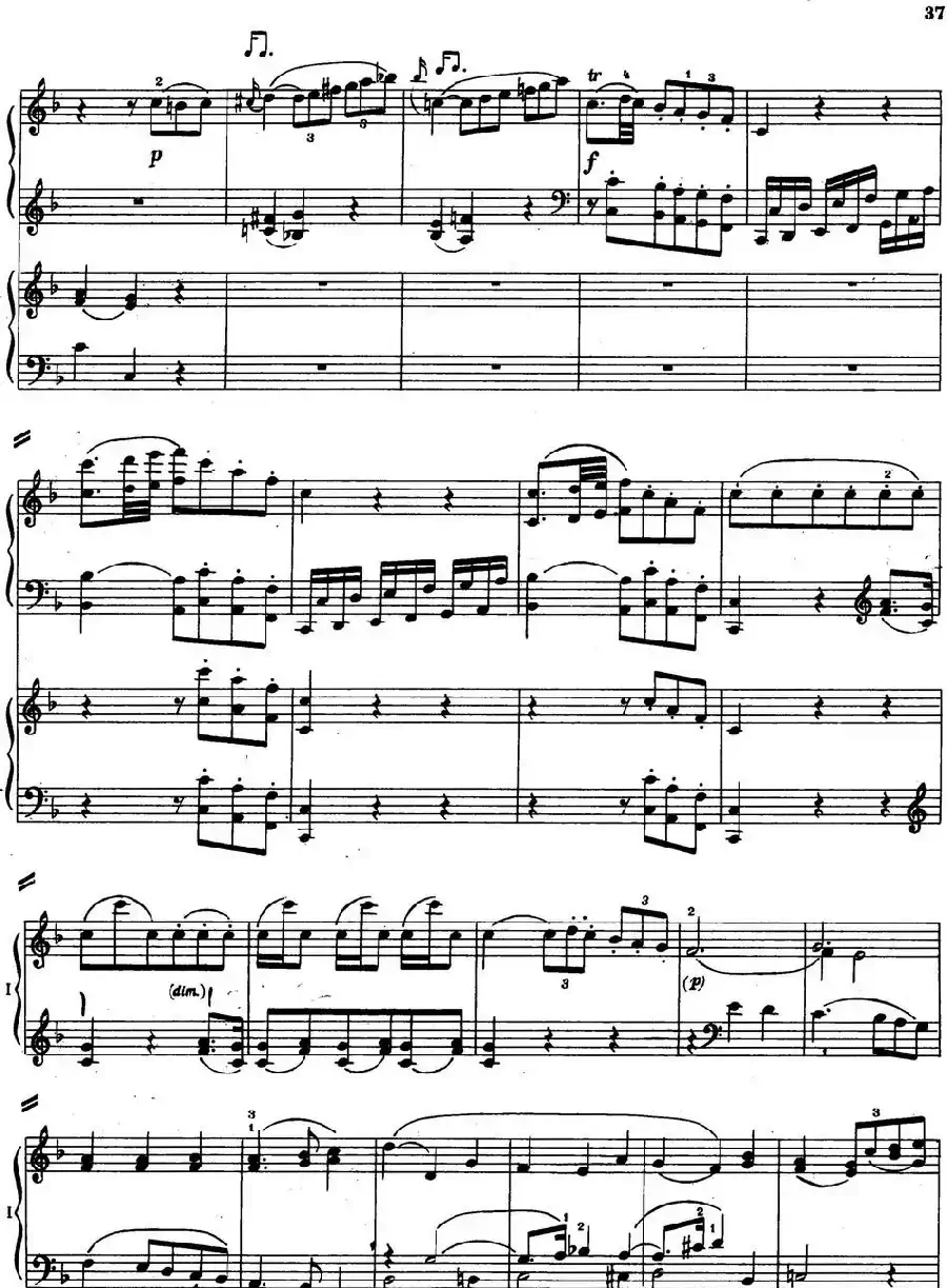 二十八部钢琴协奏曲 No.11（P31-42）