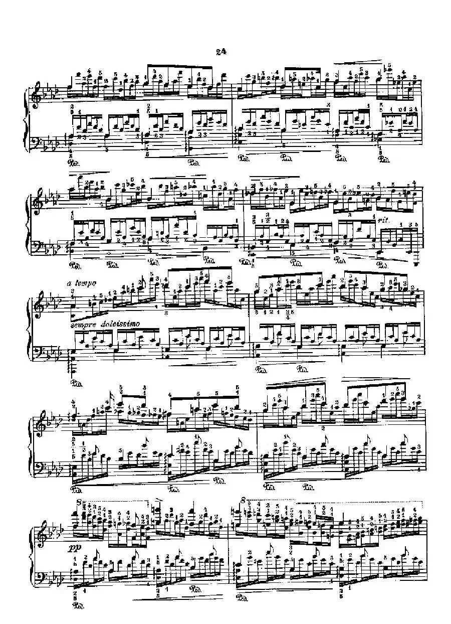 53首以肖邦练习曲为素材而作的练习曲（No.25）