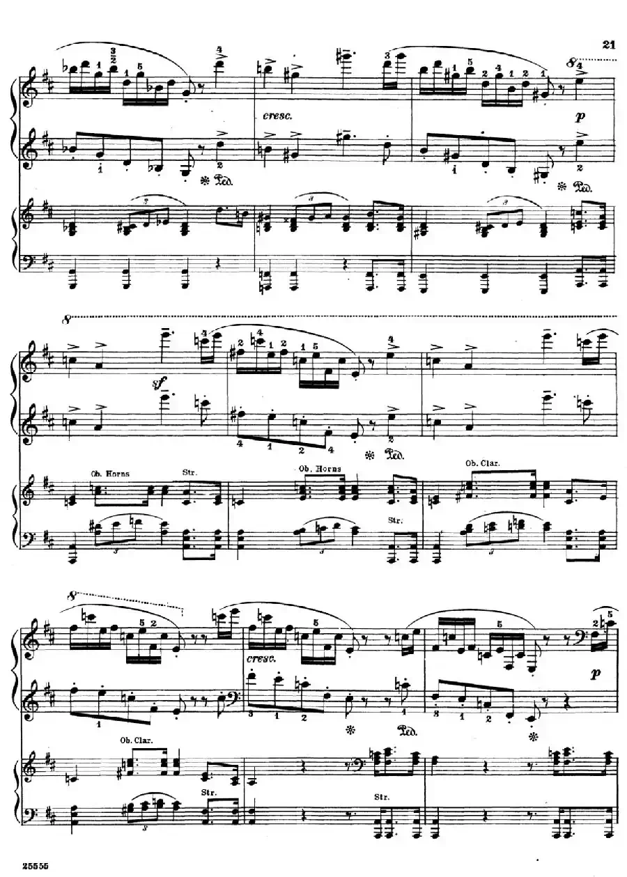 Capriccio Brillante in B Major Op.22（B大调华丽随想曲·双钢琴）